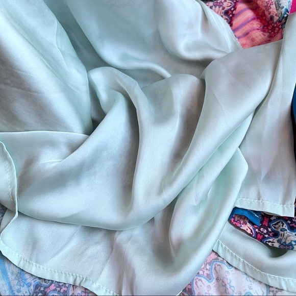 Charlie Jade Ava Embellished Georgette Maxi Sleeveless Slit Size M Dress‎ - Picture 6 of 12